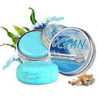 2pcs Seaweed Seasalt Hair Regrowth Shampoo Baranti Hair Loss Shampoo Soap, Natural Organic Seaweed Shampoo Bar Promotes Hair Growth,anti-dandruff And