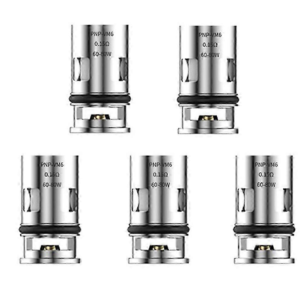 PNP-Verdampfer-Ersatzspule VM6 0,15 Ohm PnP-Spule für DRAG X/DRAG Max/ARGUS Pro /ARGUS X /ARGUS