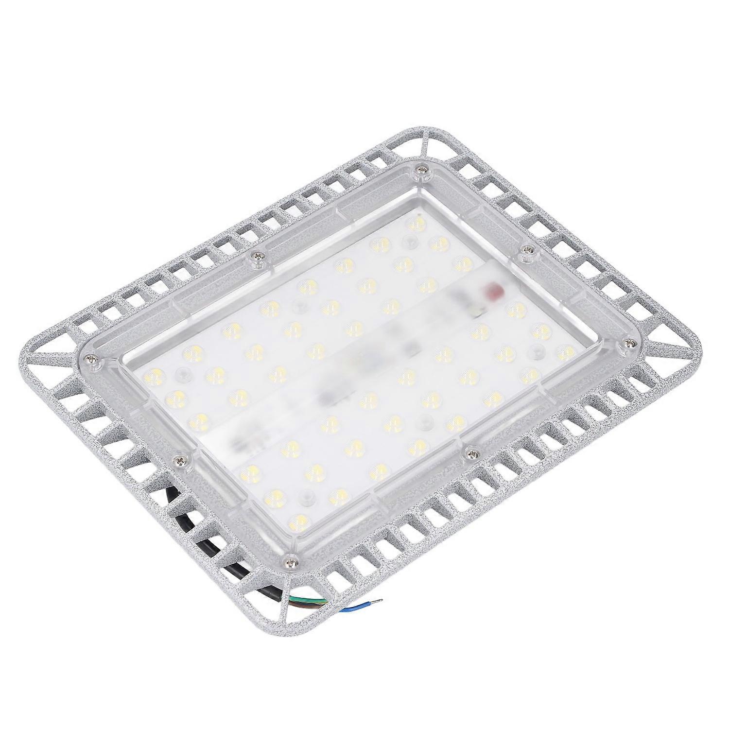 100W 12000LM LED Work Light Water Explosion Proof Lamp Glass Cover Lighting Lamp for Factory Mine Wa