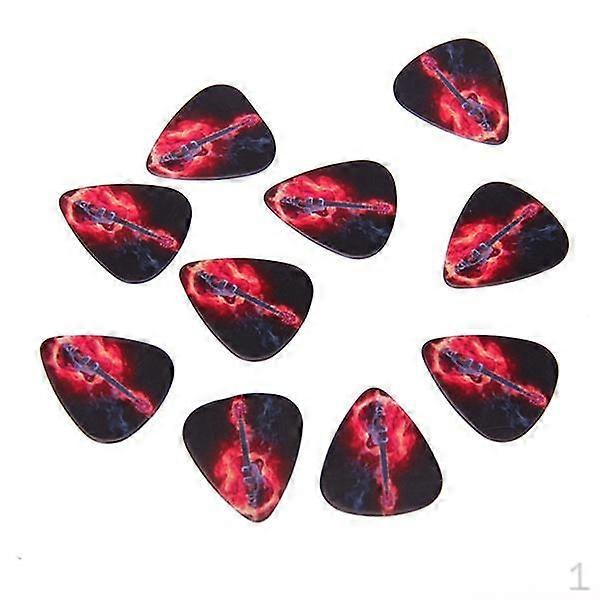10x Young Passion Guitar Pattern Picks Plectrums 0.74mm