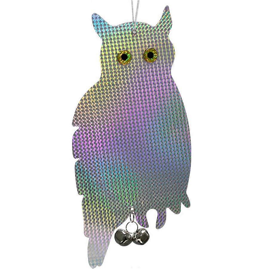 Bird and Pigeon Repellent Reflective Owl Shape Decoy for Gardens