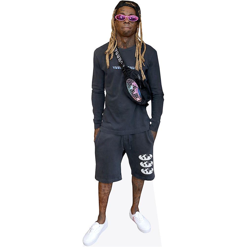 Lil Wayne (Casual) Cardboard Cutout (lifesize OR mini size). Standee. Stand Up.