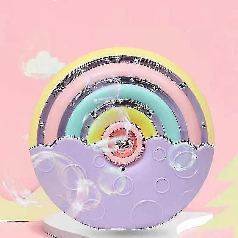Bubble Machine, Portable Automatic Bubble Blower Machine For Kids, 2000+ Bubbles Per Minute, Silent Design Rainbow Bubble Maker Machine(1pcs, Mu