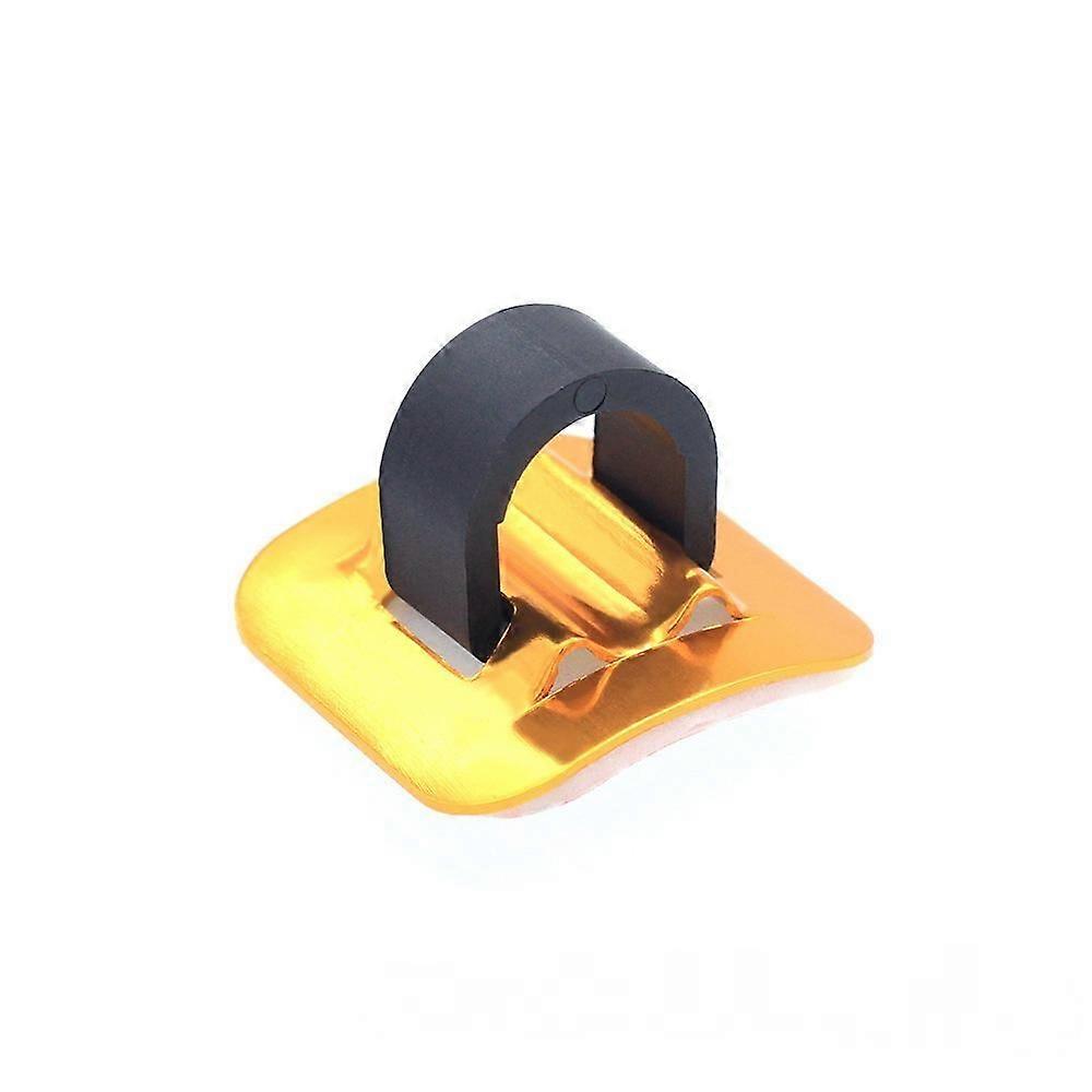5 sets of C-type buckle for fixing the wiring of pipeline frame of mountain highway vehicle (gold wire base + plastic c-buckle)