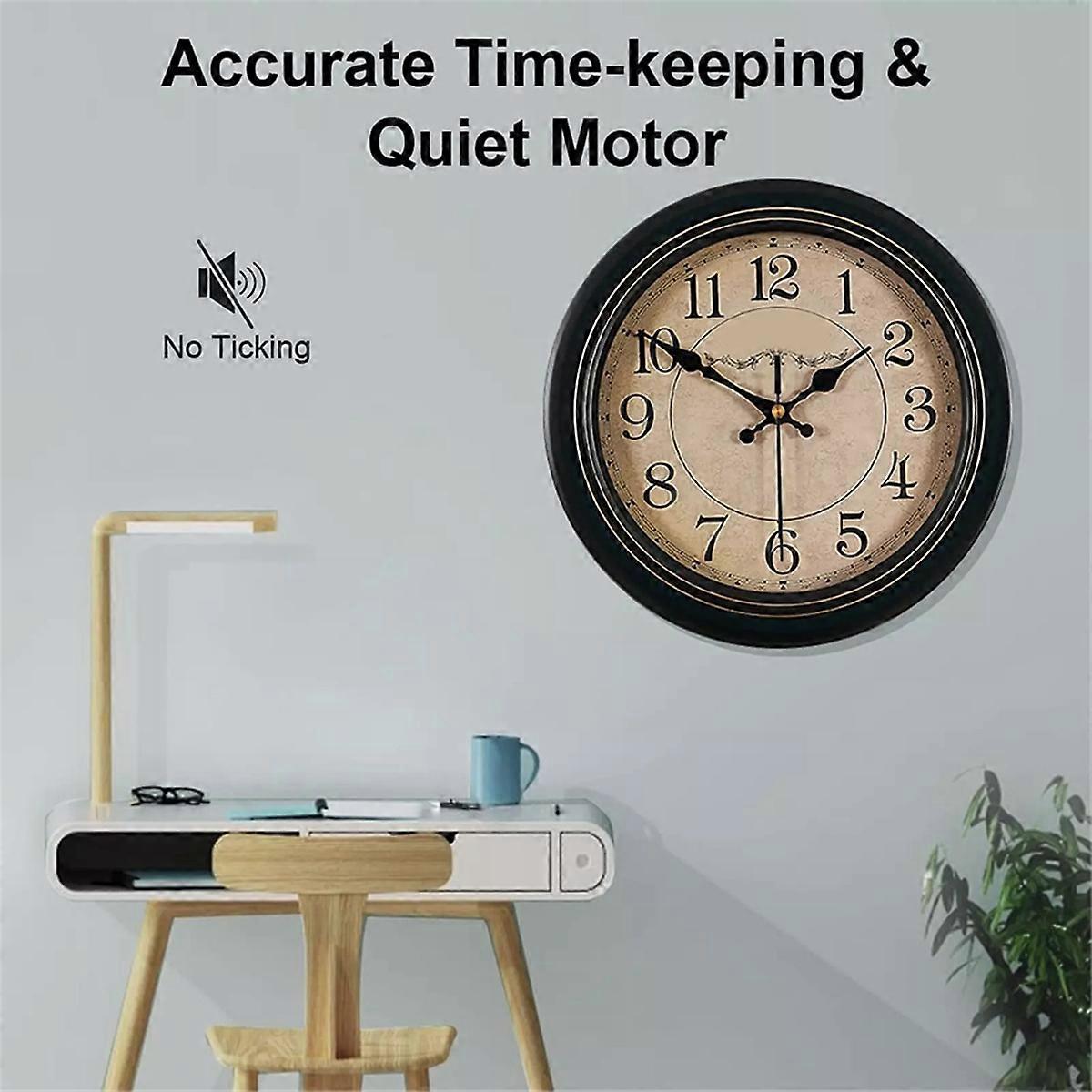 2PCS DIY Tool Quartz Wall Clock Movement Mechanism Hands Kit Replacement Motor Clock Accessories fo