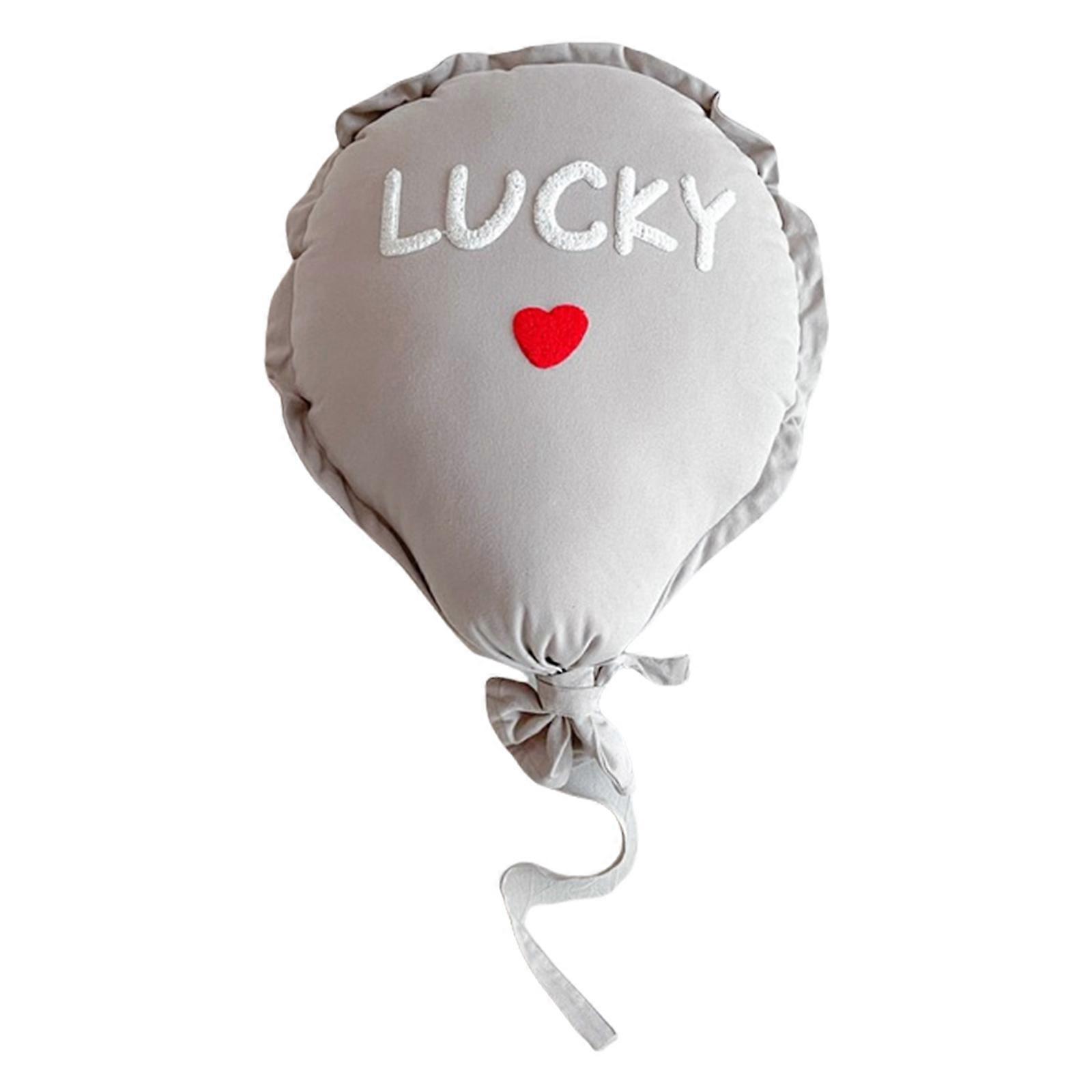 Divertente cuscino del fumetto di forma del palloncino, morbidi cuscini del tessuto del poliestere per la decorazione domestica ed eventi