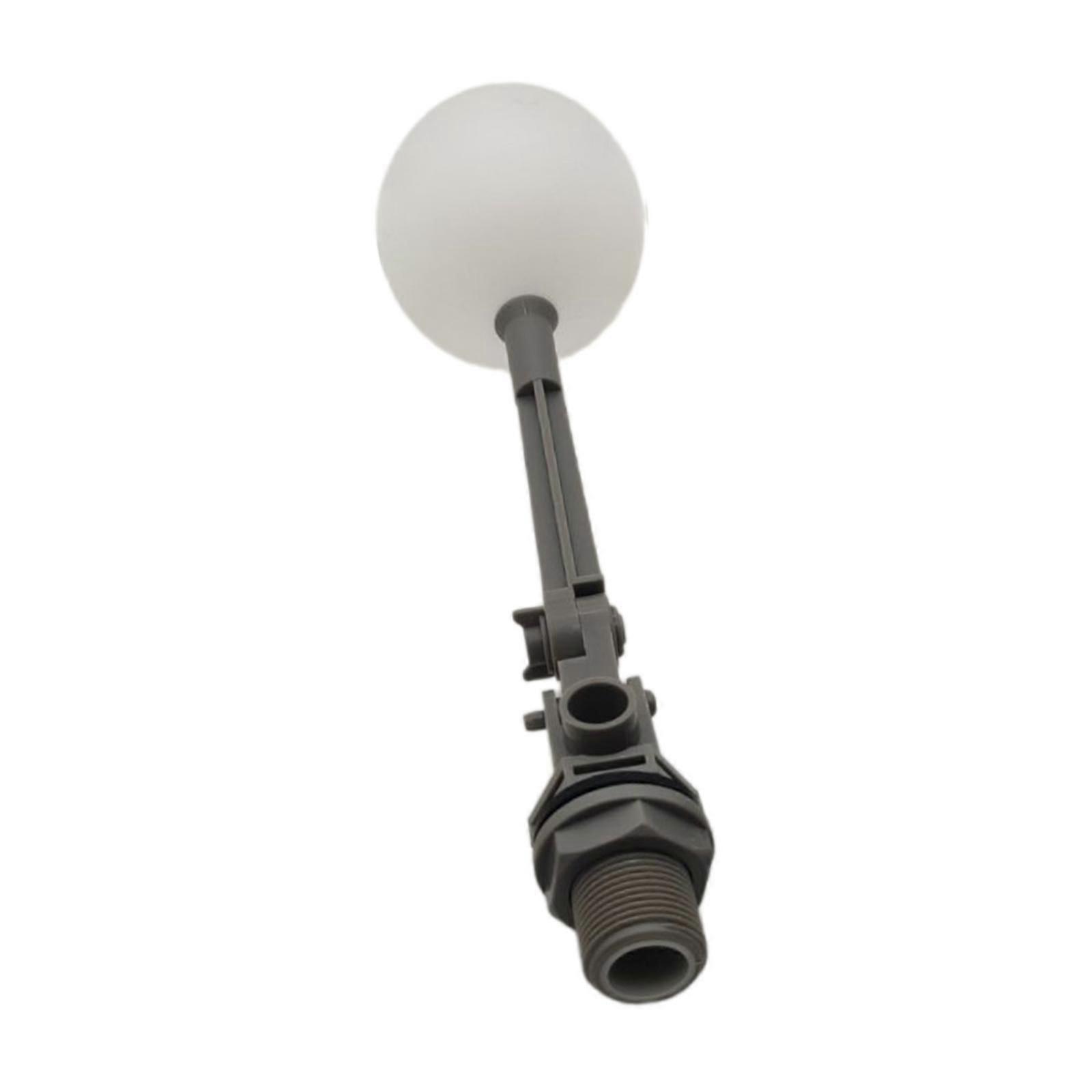 Auto Fill Float Ball Valve Pond Water Flow Control Water Tank Adjustable Arm