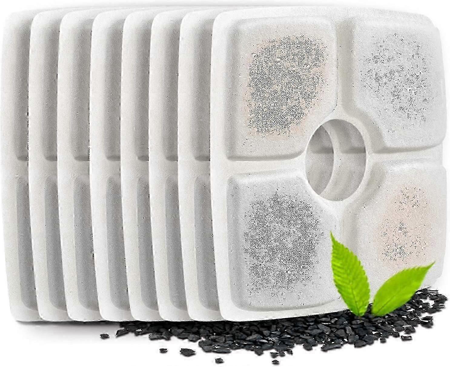 8 Pack Replacement Filter Is Suitable For Pet Fountain