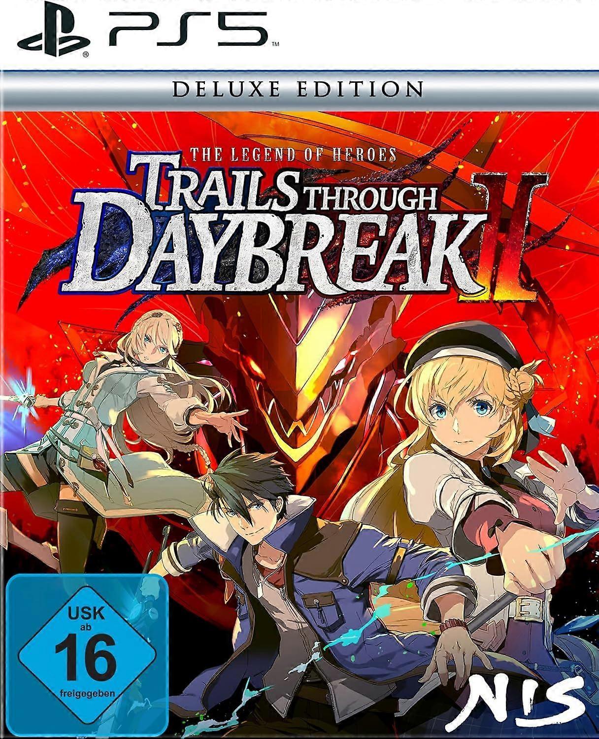 The Legend of Heroes Trails through Daybreak II Deluxe Edition PS5 Game (German)