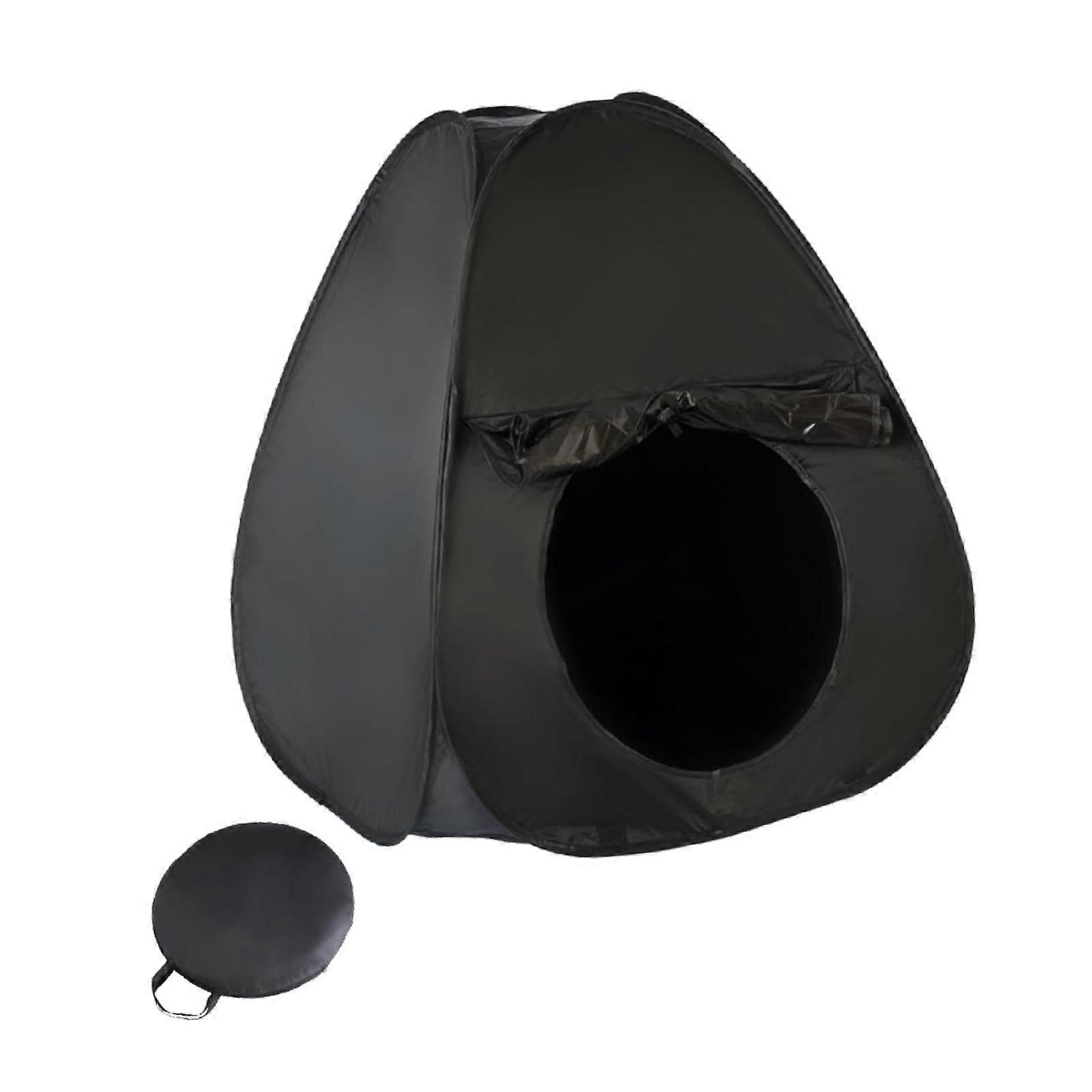 Sensory Tent for Kids Instant Black with Travel Bag Play and Relax Play Tent Triangular