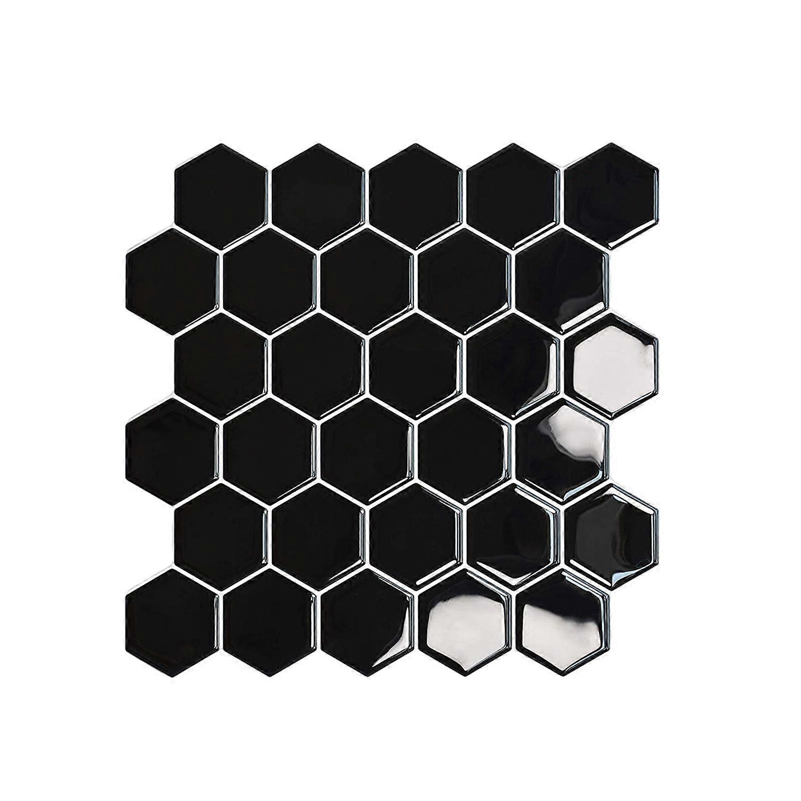 Self Adhesive Waterproof Kitchen Bathroom Vinyl Mosaic Peel