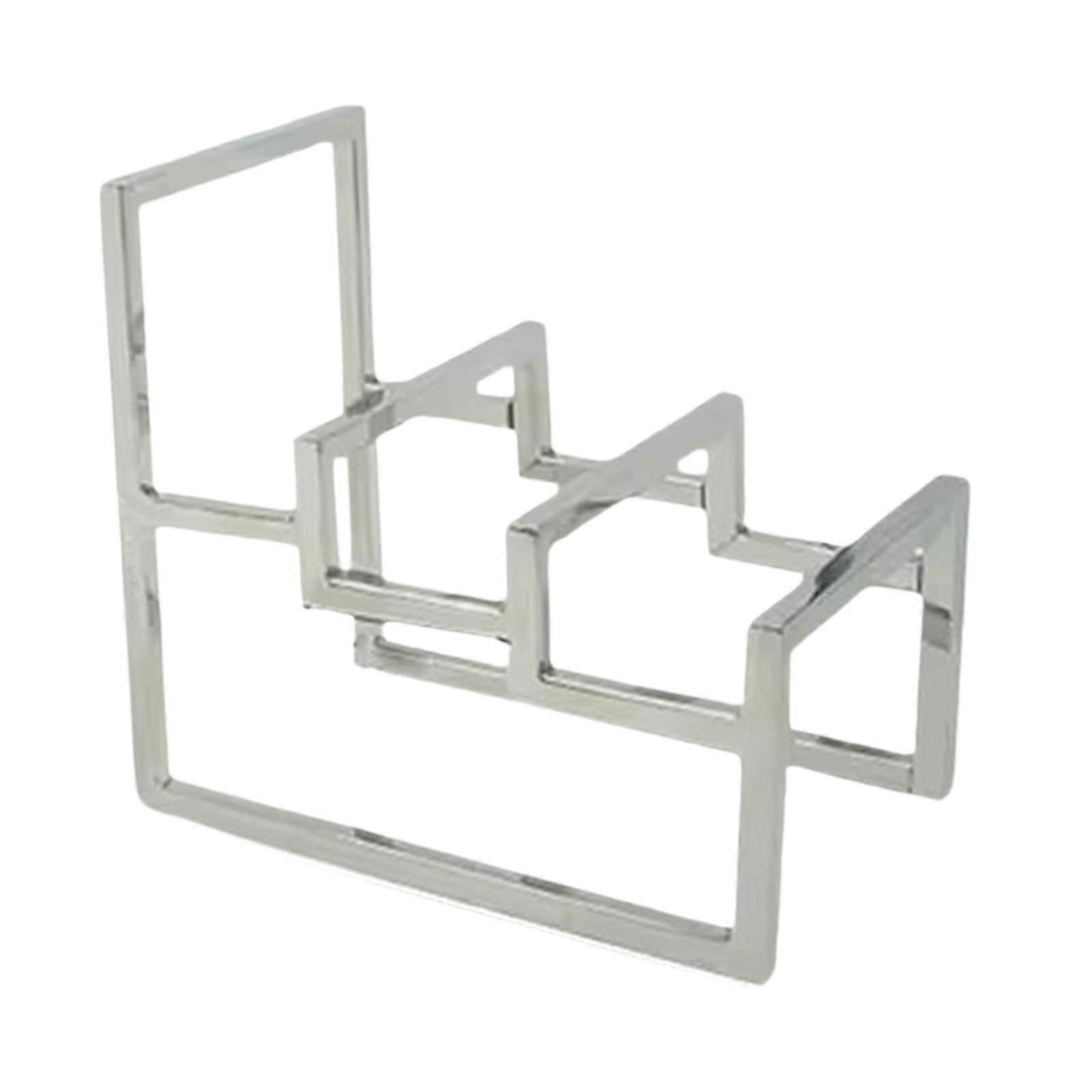 Purse Display Stand Wallet Display Rack for Boutique Store Retail Store silver