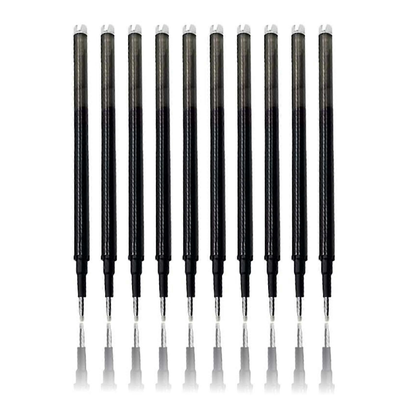 10pcs erasable black neutral pen core -0.7mm