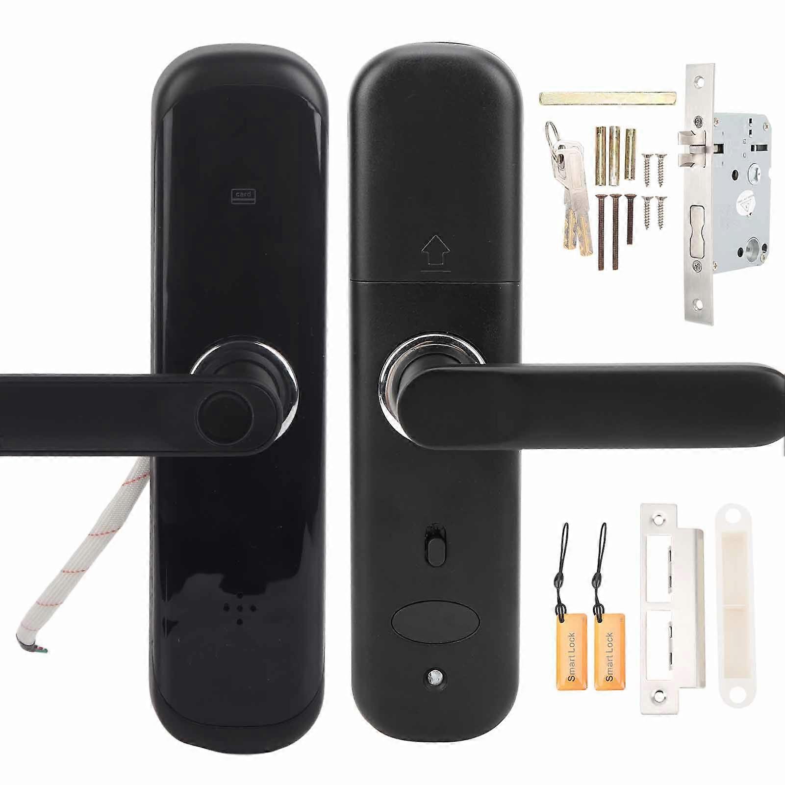 Serrure de porte intelligente à empreinte digitale, télécommande électronique codée pour application TUYA, pour maison et hôtel