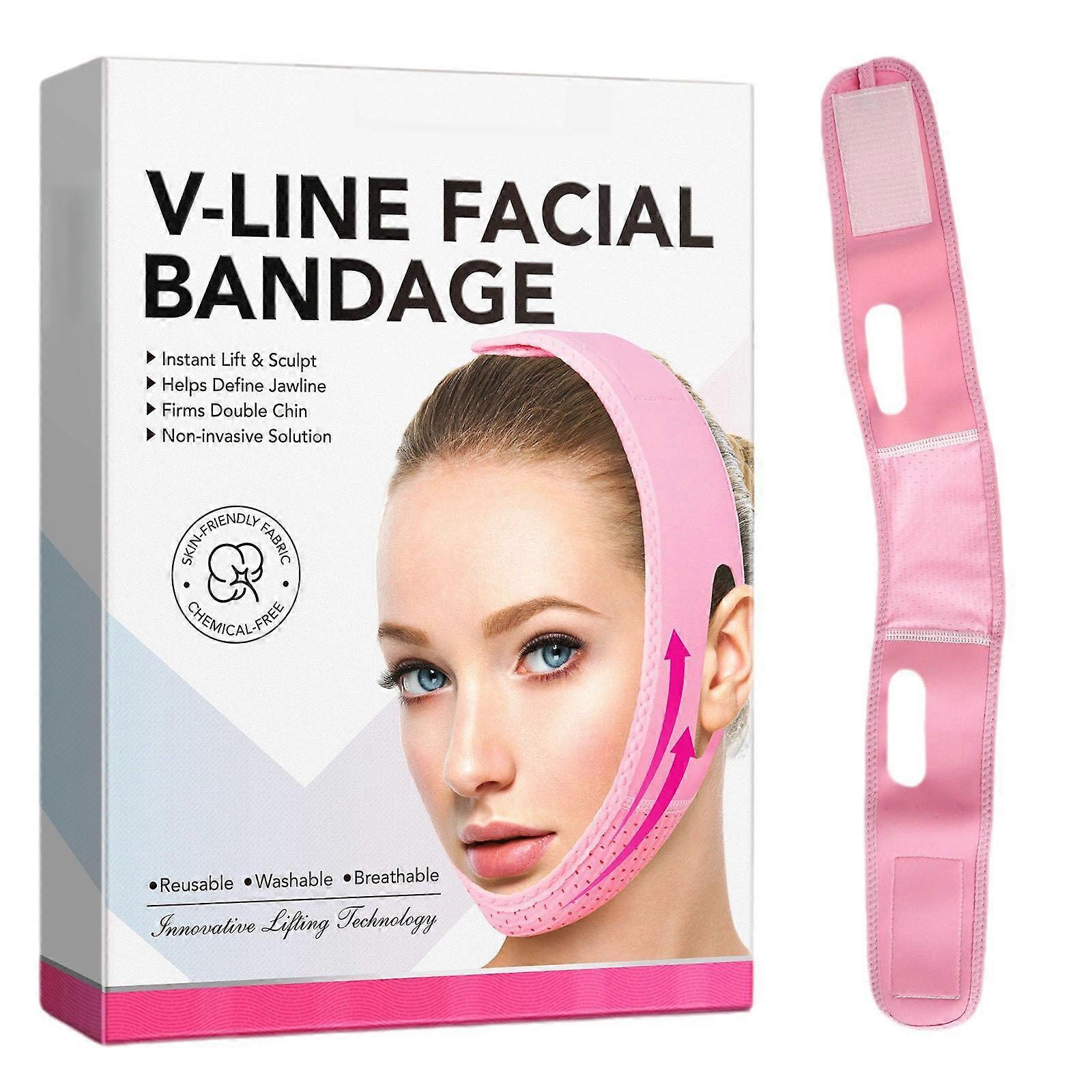V-face Mask Physical Correction Lifting Removal Nasolabial Double Chin Shaping And Firming Face Lifting Belt HarmonyHub541