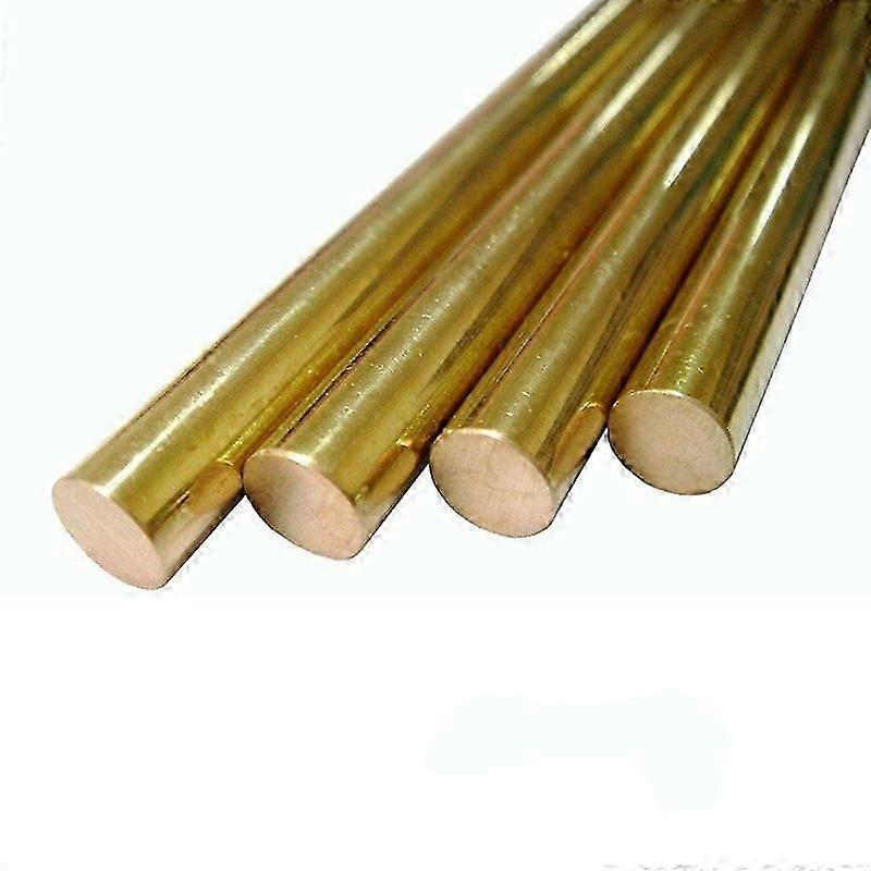 500mm طول النحاس رود بار 2 مم 3 مم 4 مم 8 مم 10 مم قضيب دائري موازين فارغة مقبض شفرة M2-M20 طول 500 مم