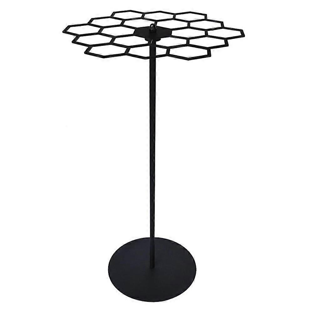 Carbon Steel Rotating Medal Display Stand Desktop 360 Degree Spin Medals Hanging Rack