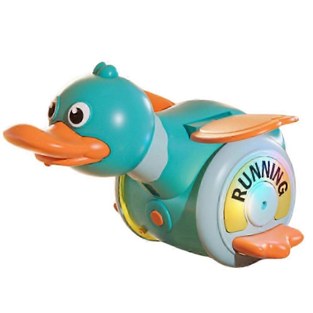Crawling Duck Dog Toys, Interactive Dancing Duck Toys with Music Sounds & Lights