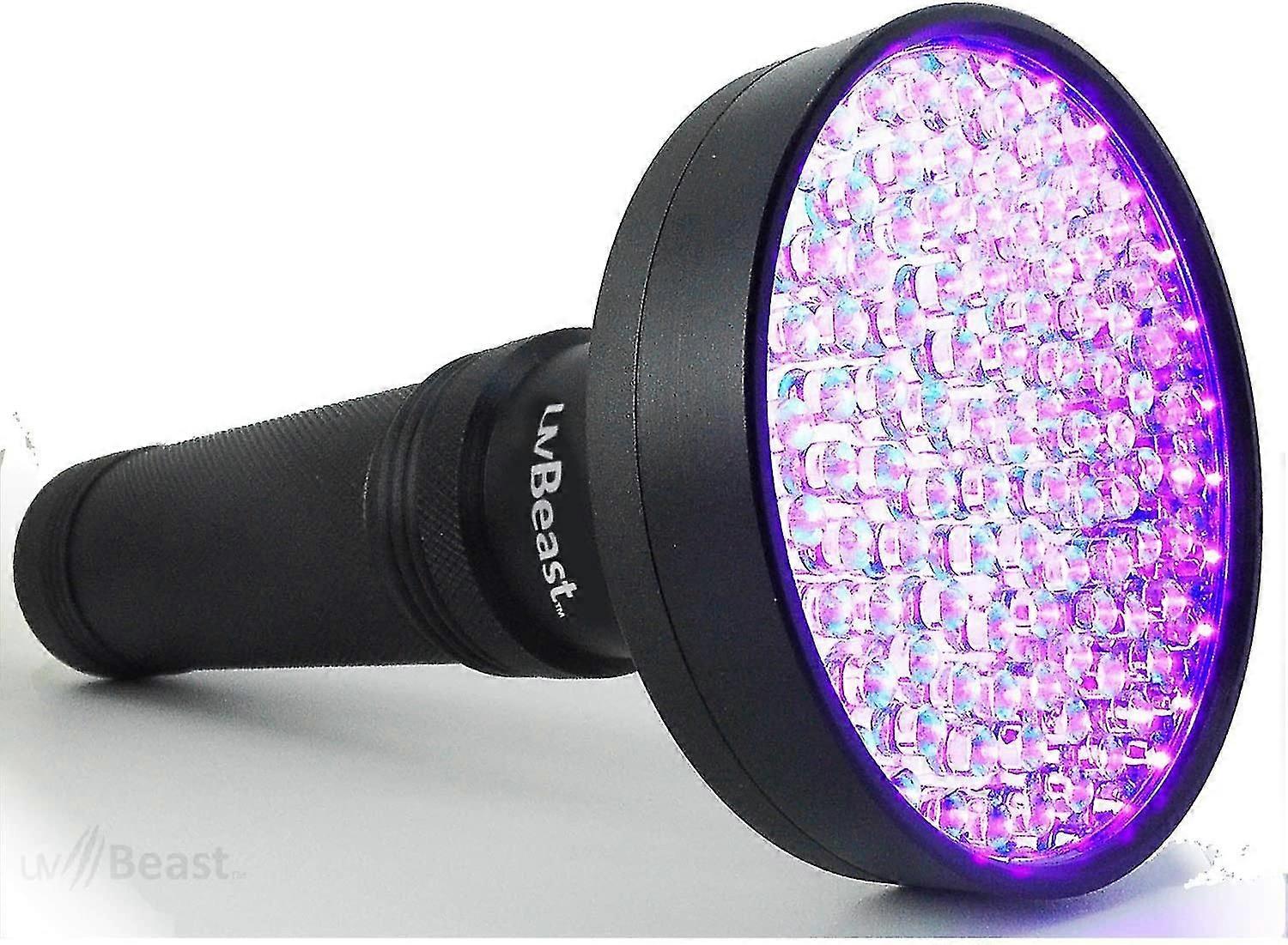 UVBEAST μαύρο UV φακός 100 υψηλής ισχύος LEDs, μήκος κύματος 385nm-395nm, πλημμύρα 30ft για οικιακή &; εμπορική χρήση