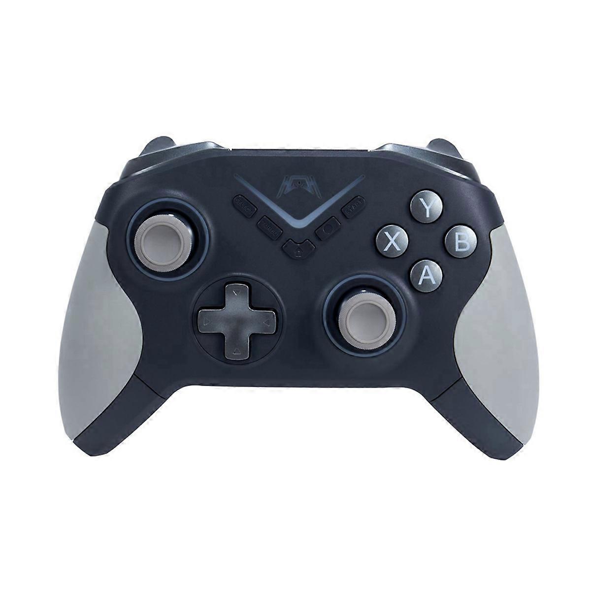 Manette de jeu sans fil avec lumière RVB colorée, A