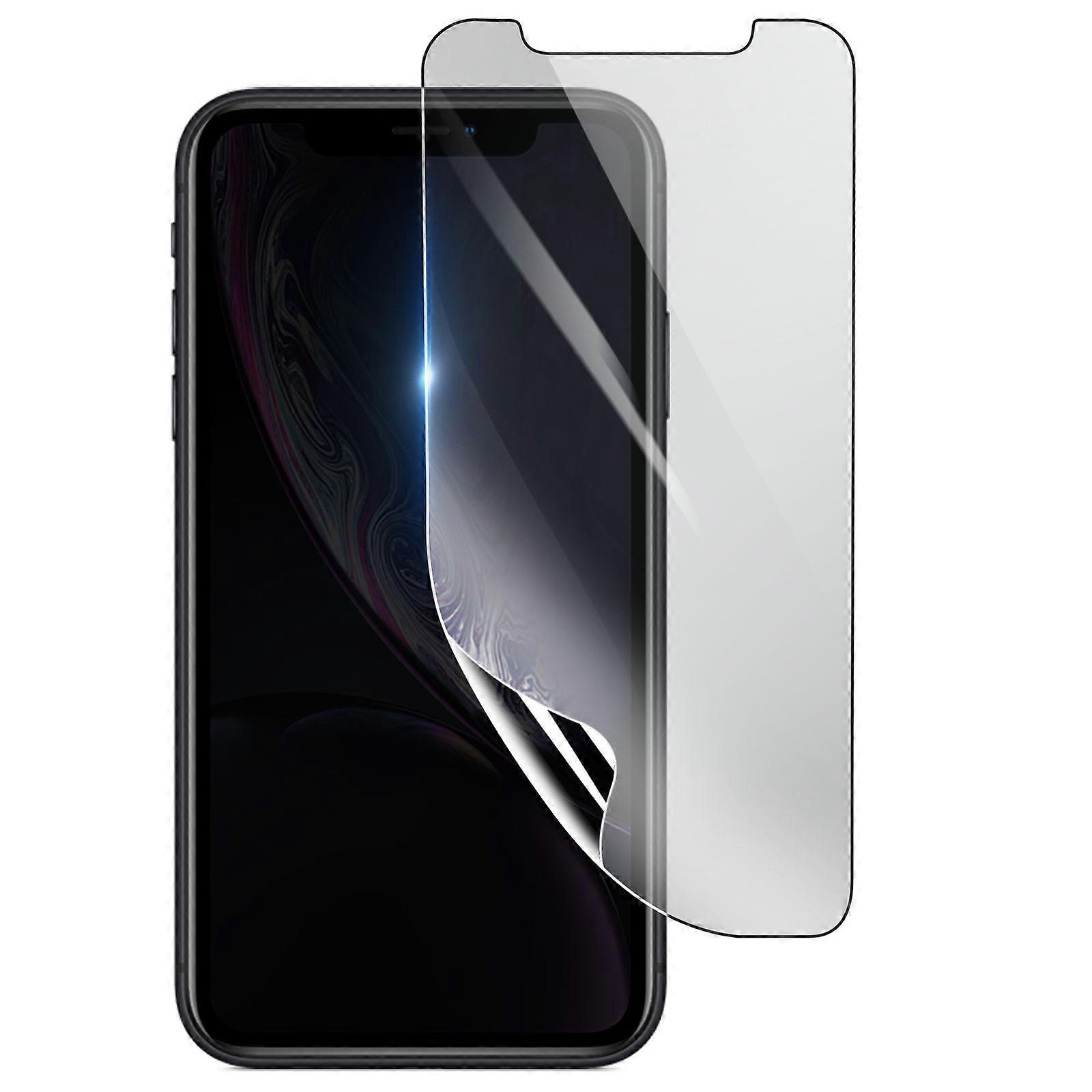 Shockproof Hydrogel Screen Protector for iPhone XR, Transparent