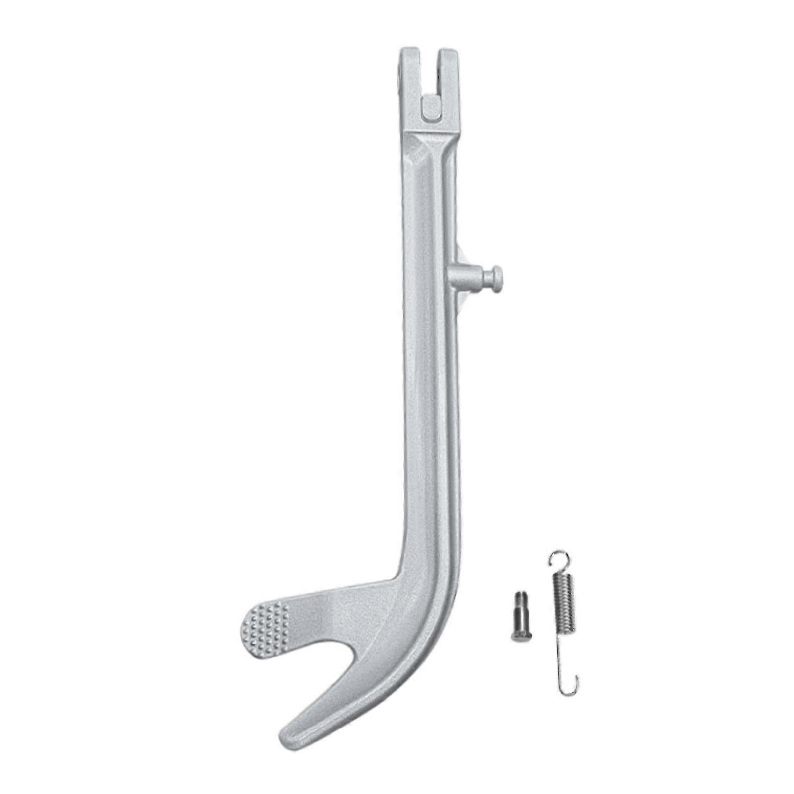 Motorcycle Side Stand Motorcycle Kickstand with Spring, Screw Storage Side