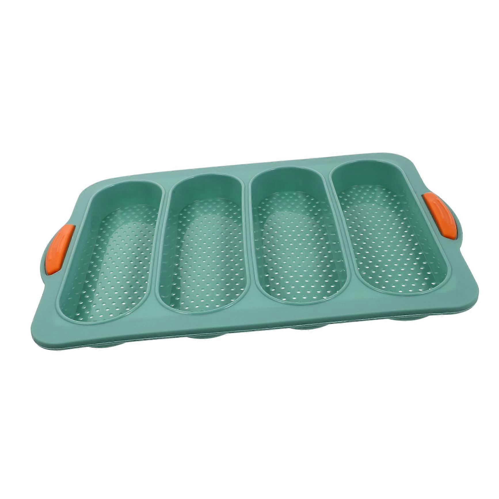 Oven Safe Sturdy Silicone Bread Pan for French Bread Baking