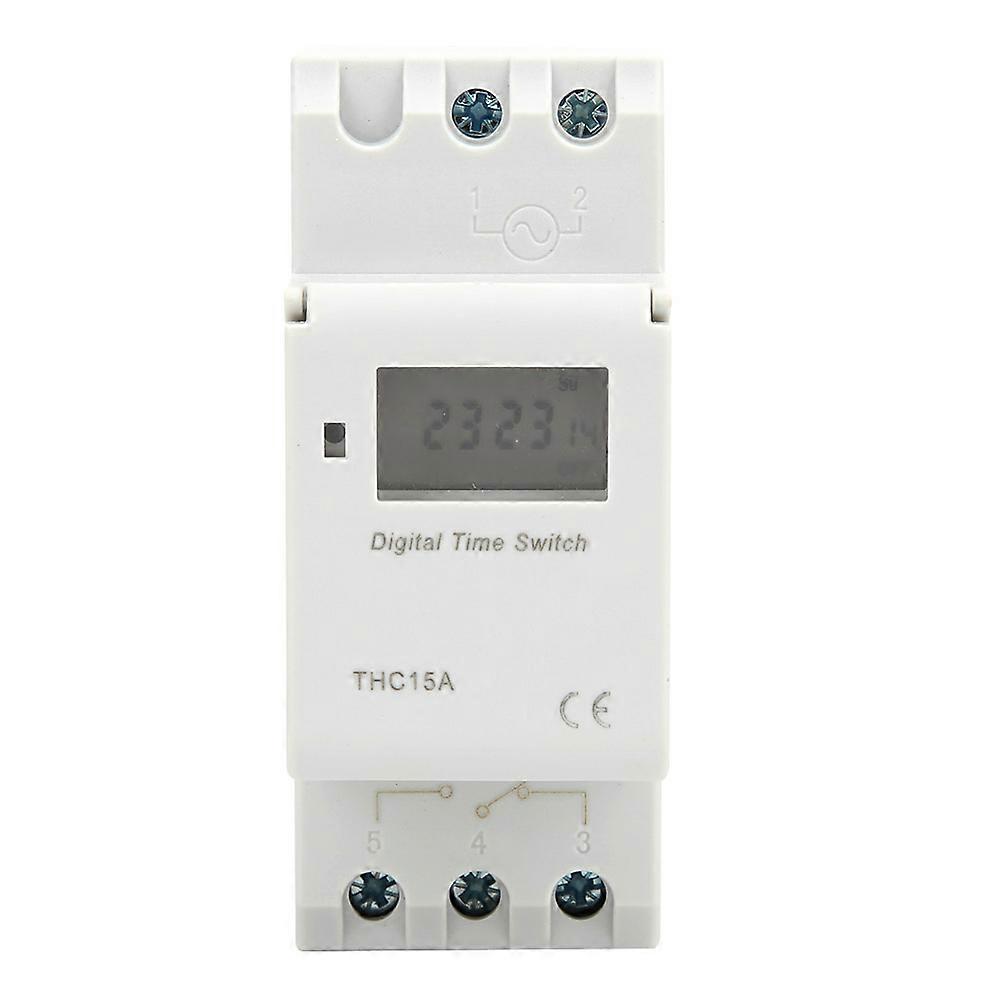 THC15A Small Timer Switch DIN Guide Rail Mounted Accurate Timing Switch