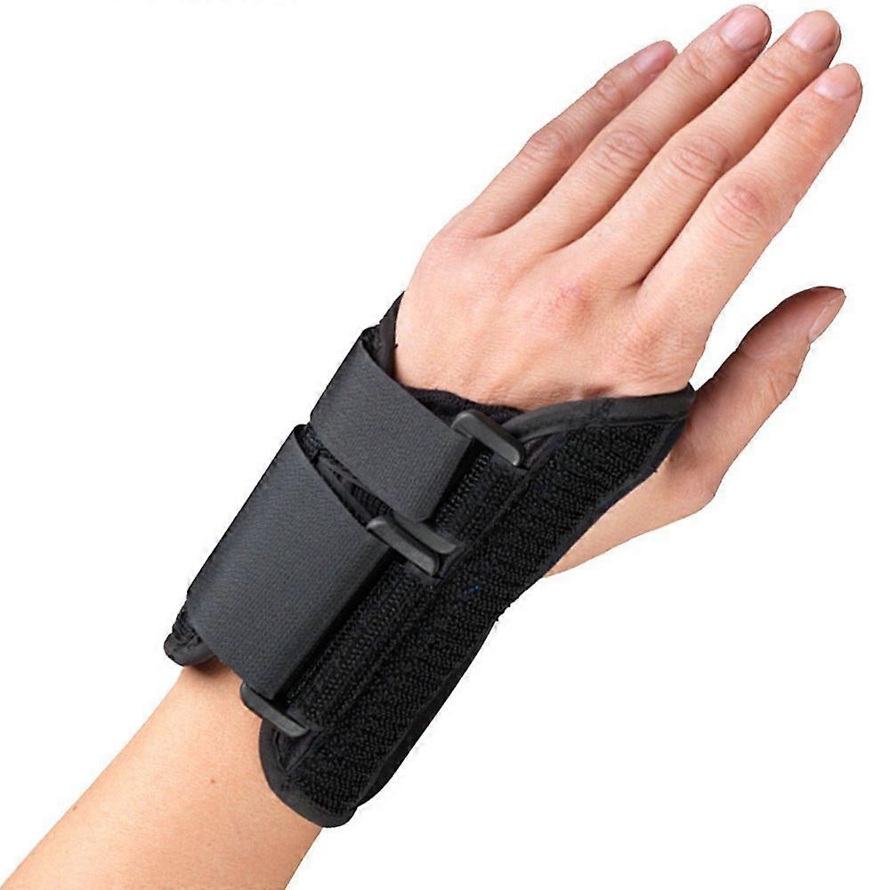 Wrist Splint for Left Hand, 6-Inch Petite Youth Size, Lightweight Breathable Support for Wrist Sprains and Post Cast Recovery