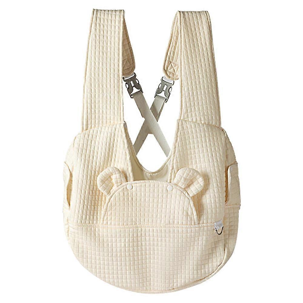 Geerlaqaly Pet Bag, Soft Waffle Pattern Backpack for Cats and Dogs, Travel Carrier, Lightweight and Comfortable