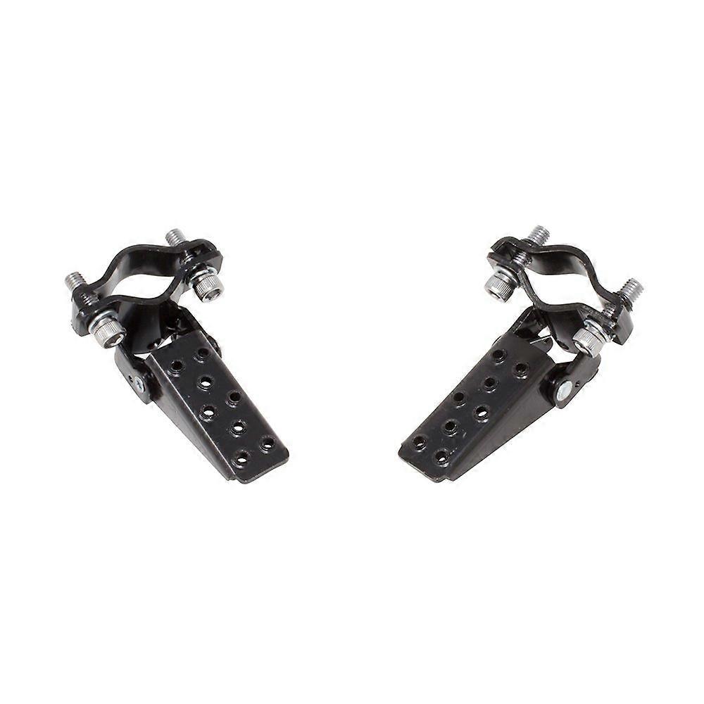 Foldable Fork Step Pegs Chrome