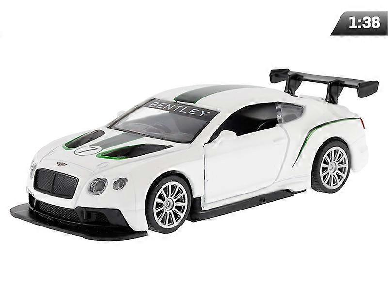Modelo 1:43, Bentley Continental GT3, Blanco