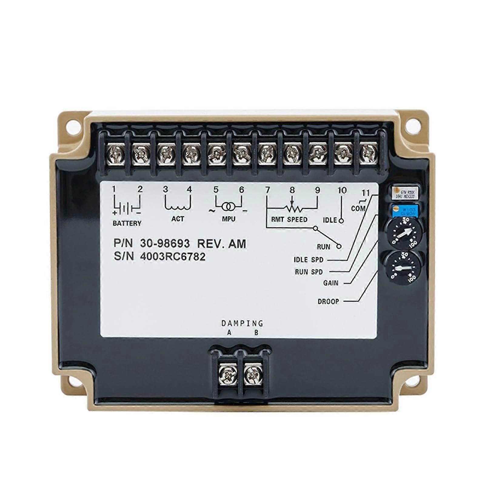 Engine Governor 3098693 Diesel Generator Speed Controller Module Circuit Board for Genset Control Panel 3098693 Color