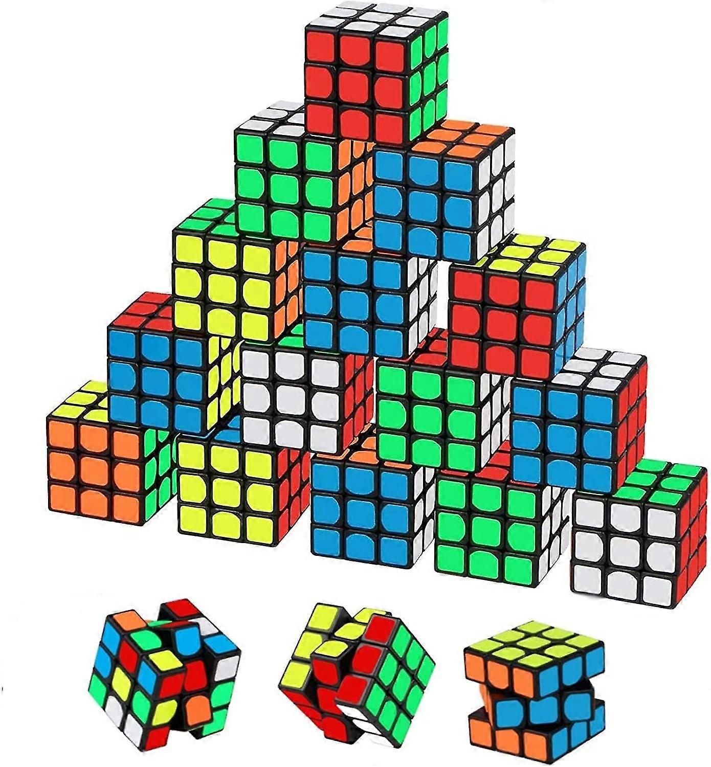 Mini Cube Puzzle Party Favors For Kids, Libay 20 Pack Magic Cube Party Puzzle Game Toys
