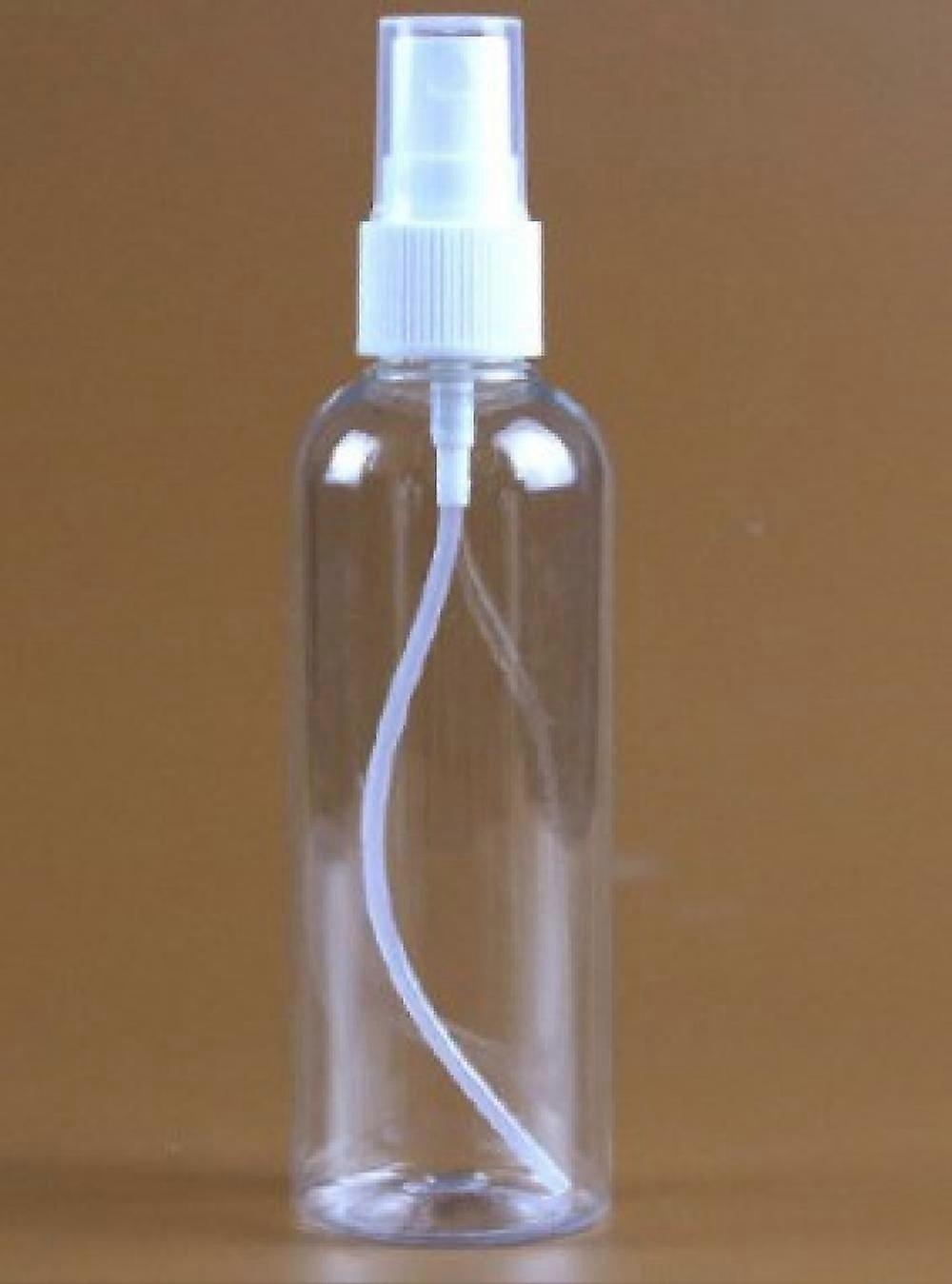 5 Pack 100ml Empty Clear Plastic Spray Bottles for Perfume, Essential Oils, Cosmetics