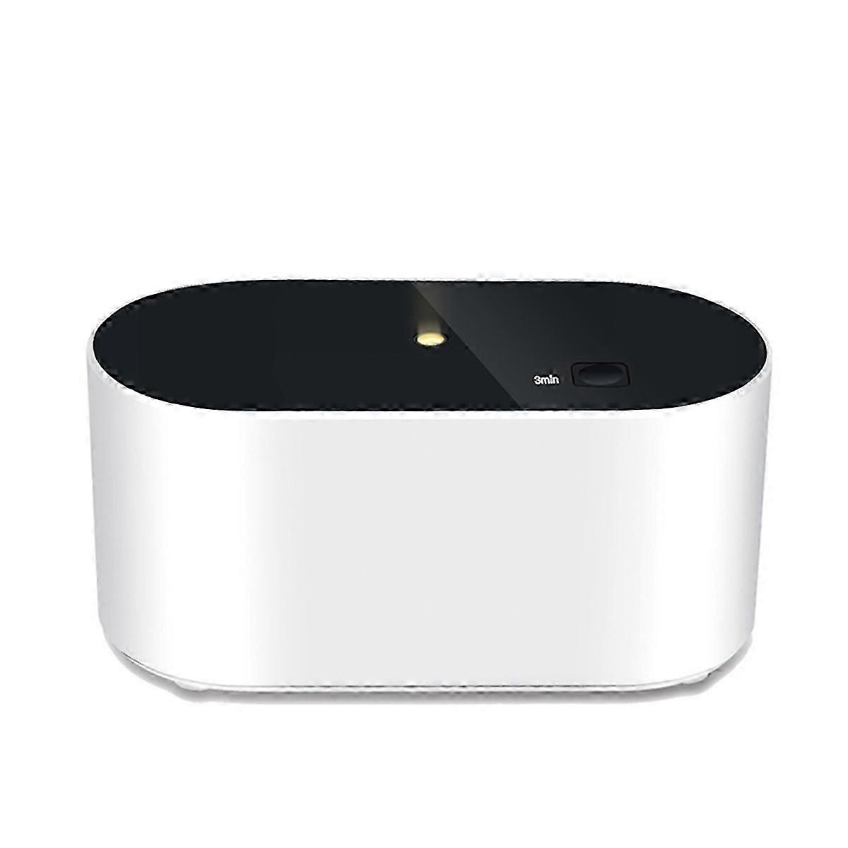 Waterless Diffuser for Essential Oil Nebulizer,Mini Air Machine White