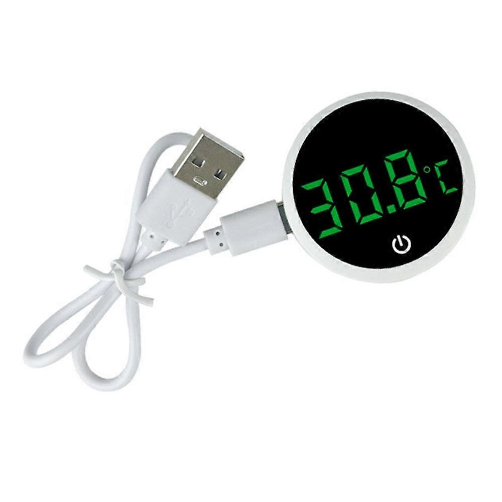 TJY-006 Rechargeable Digital Aquarium Thermometer LED Display Fish Tank High Precision Temperature M