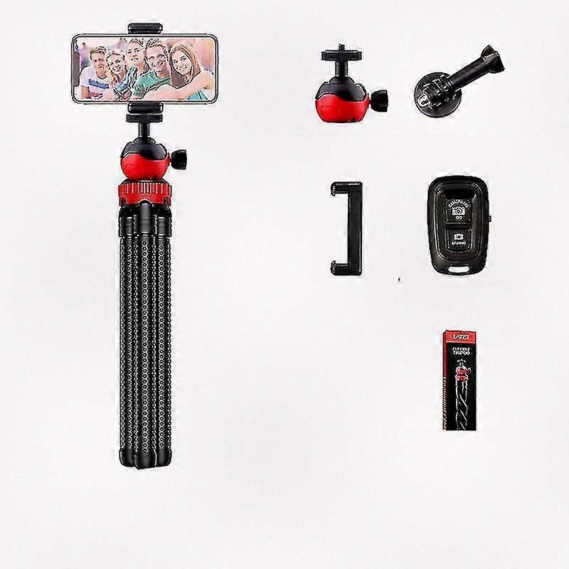 Adjustable Portable Tripod Stand for Mobile Phone with Flexible Mount