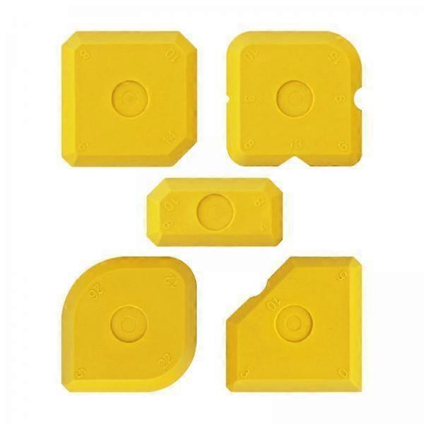 5x -Piece Caulking Tool Kit for Professional Sealant Application