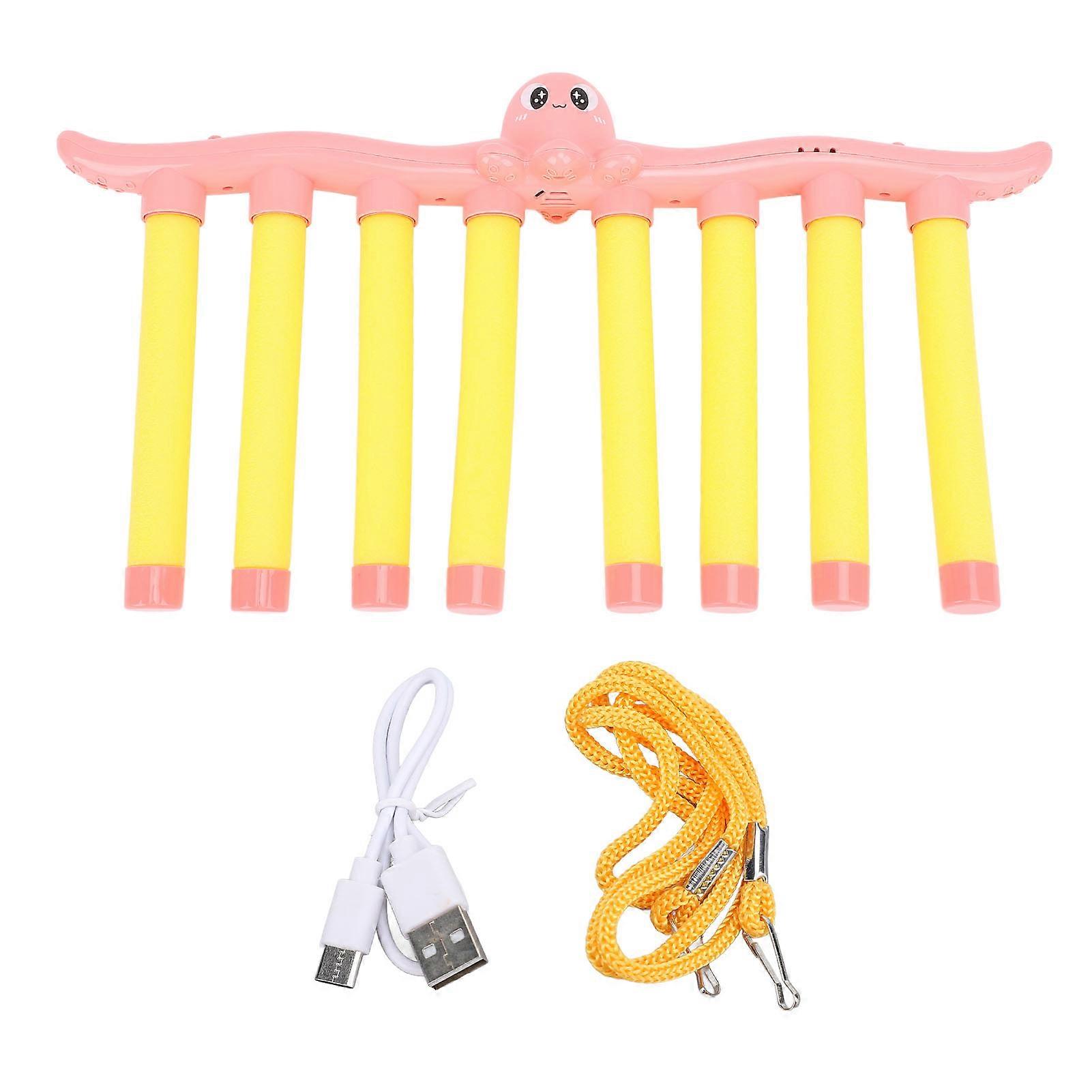 Stick Catching Toy Interactive 3 Falling Speeds Adjustable Hand Eye Coordination Educational Catching Stick Game Toy for Indoor Outdoor Pink