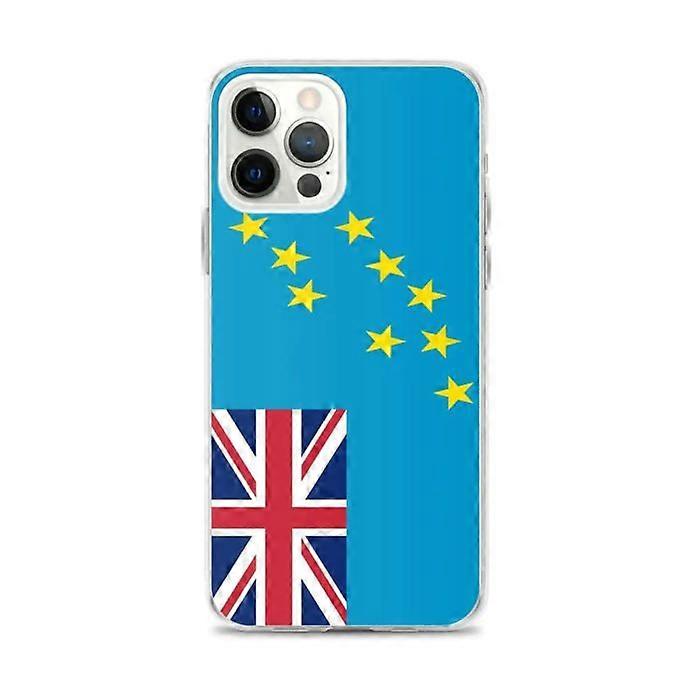 Tuvalu Flag Phone Case - iPhone 12 Pro Max