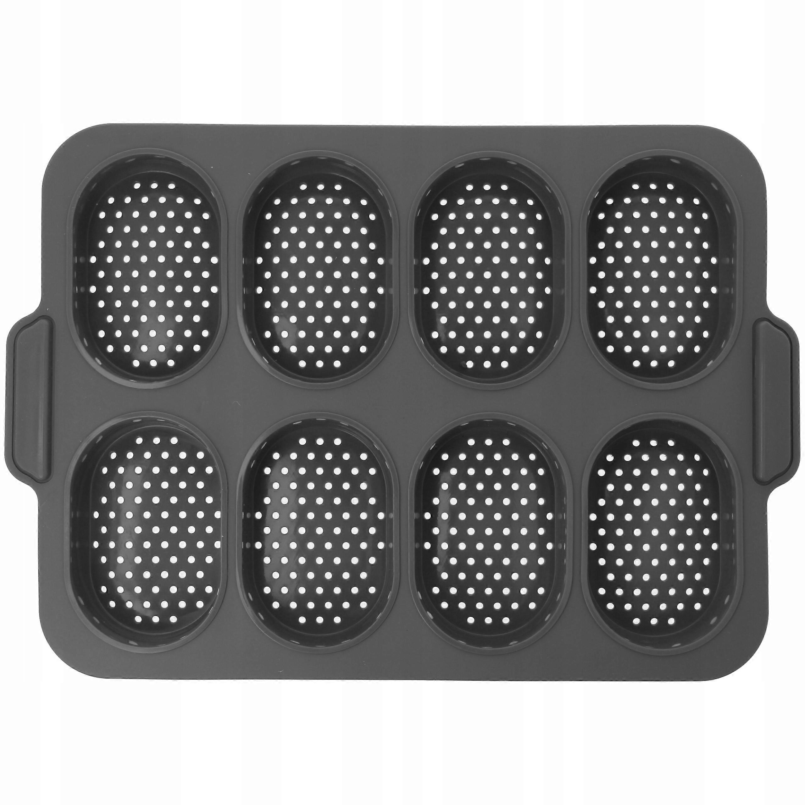 Form Baking Sheet Silicone Rolls 8 Pcs