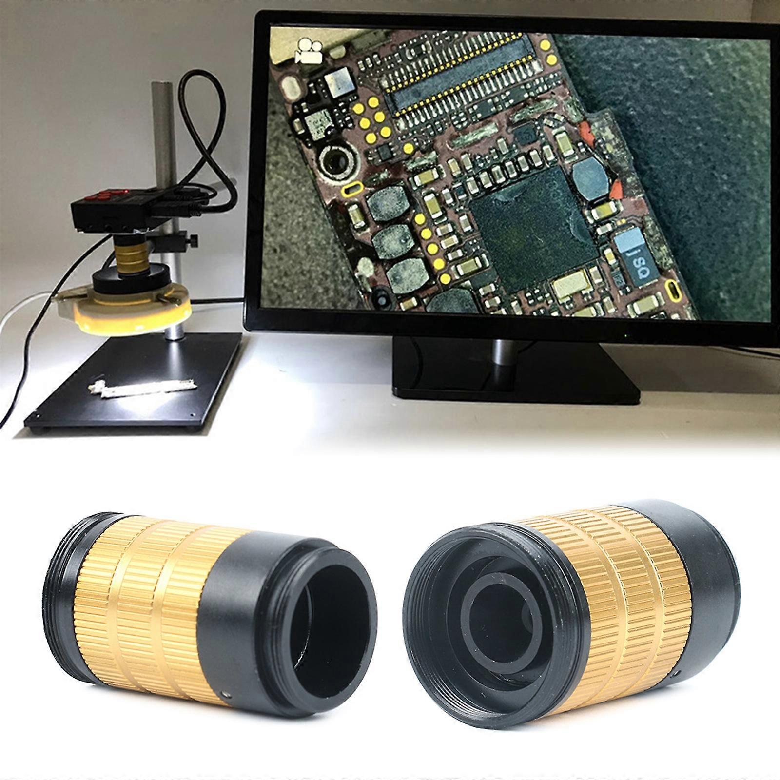 Industrial Field Lens Metal Wide Field of View Lens Precise Lens Extended Working Rangings Lens for Inspection  Research Multicolor