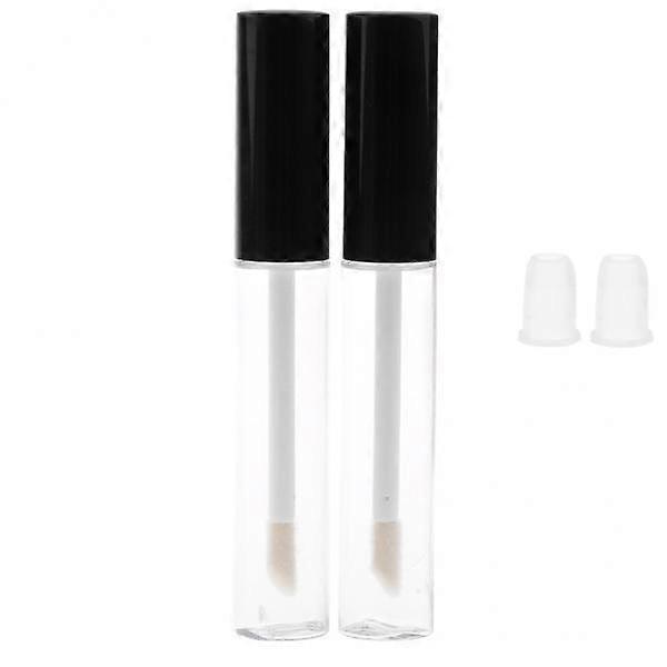 3x 2pcs Empty Lip Gloss Container 7ml Mini Refillable Travel Bottle Tube Vials