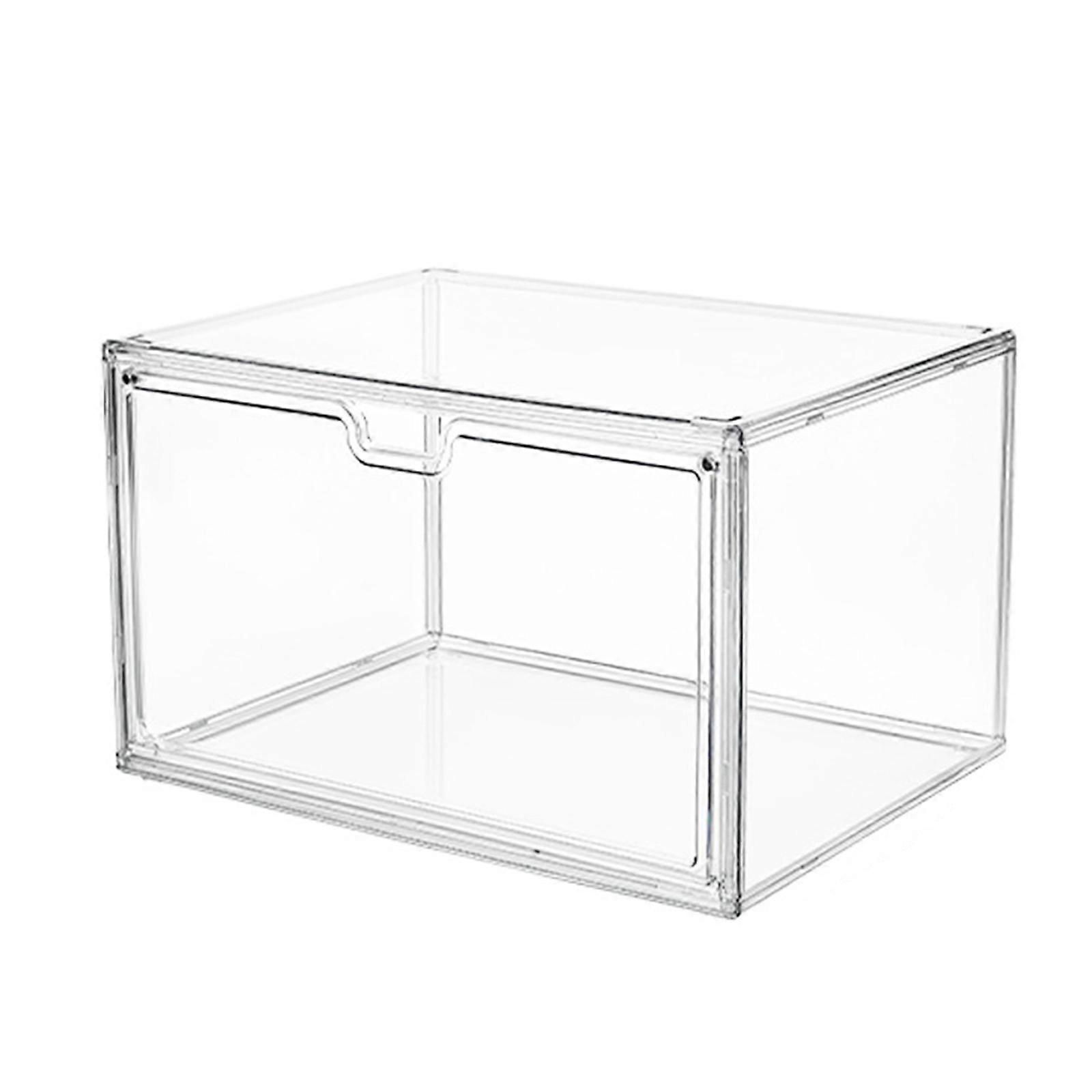 Modern Clear Display Case With Protective Cover for Action Figure Storage Dustproof Exhibition Box Crafted from PET 36x27x22