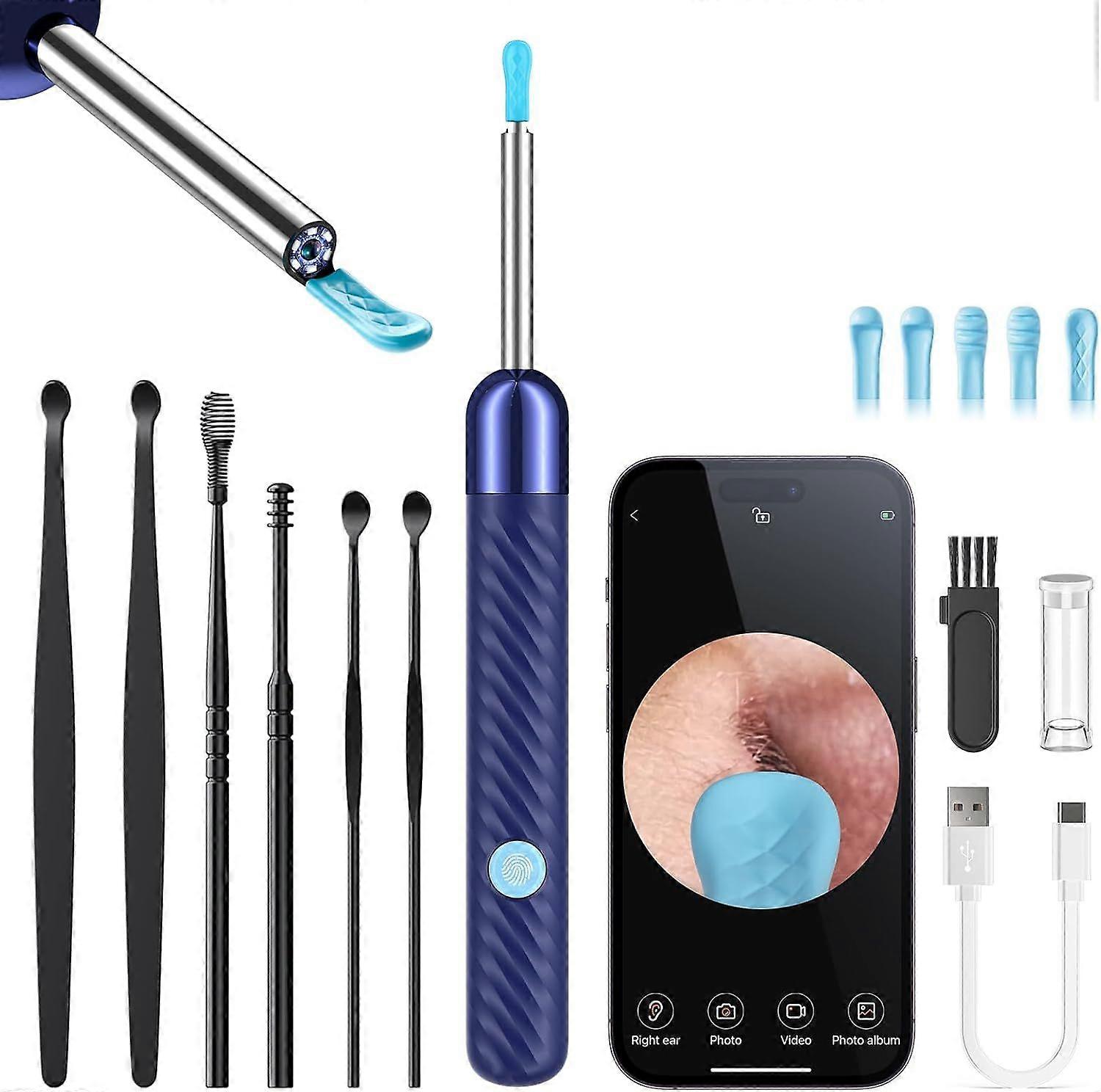 2025 Latest Model  Ear Wax Removal Tool Camera - Ear Cleaner with Camera,1080P
