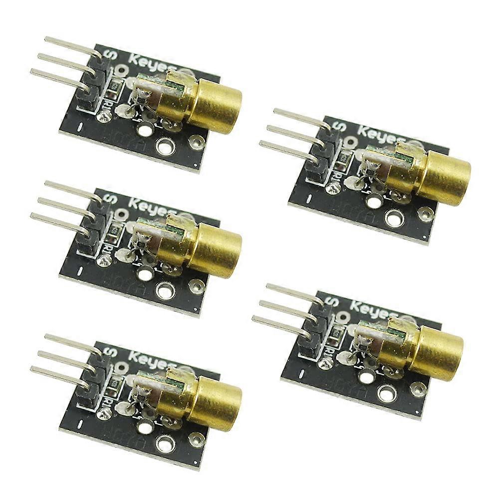 KY008 650nm Laser Sensor Module for Arduino Pack of 5