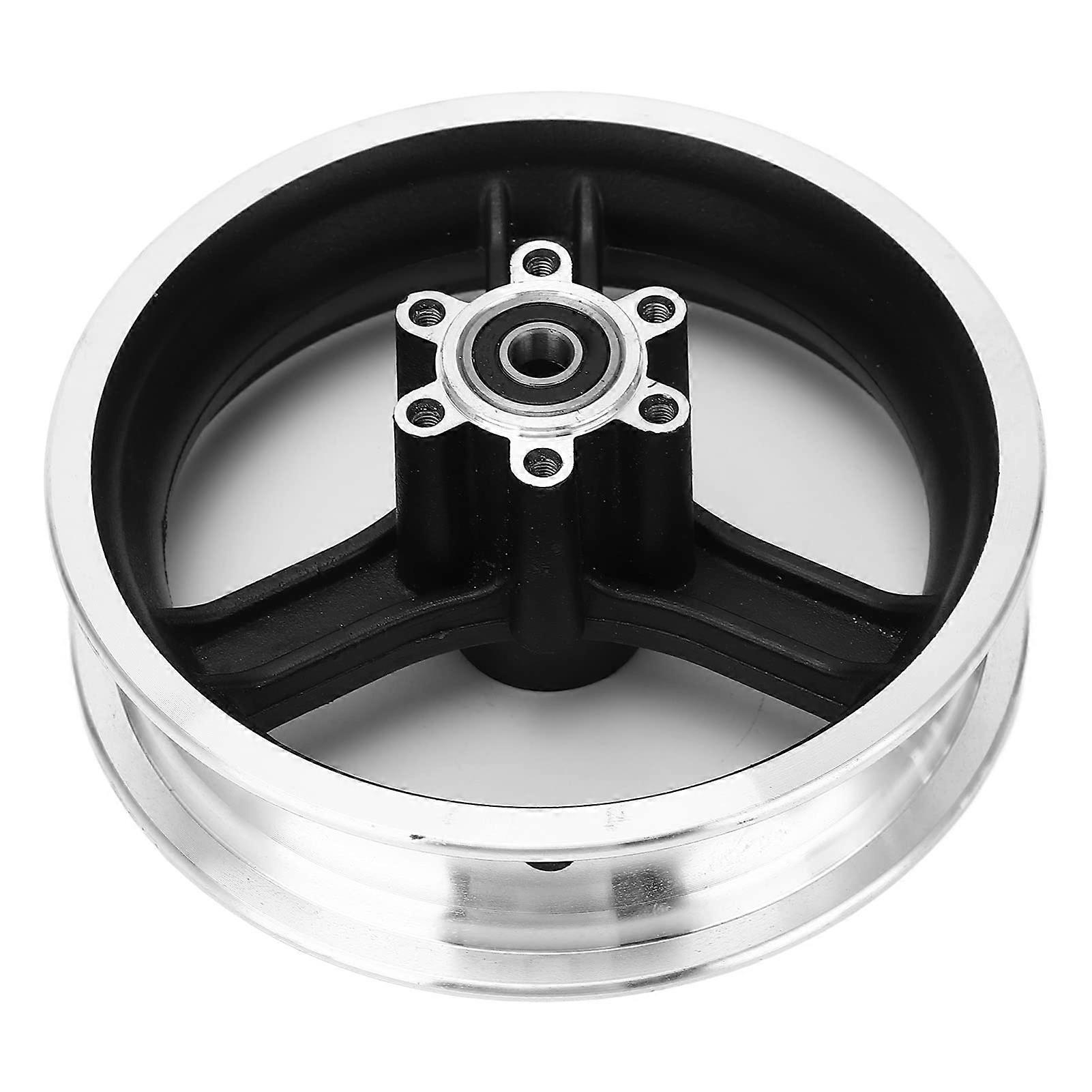 Replacement Scooter Front Wheel Hub 10 Inch Lightweight Aluminium Alloy Parts Compatible with Electric Scooters