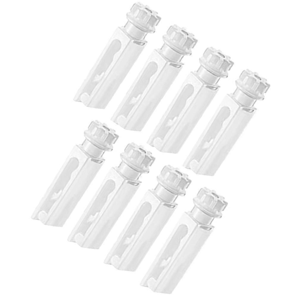Vertical Blind Repair Tabs Replacement Stems 12 Sets Lightweight Accessories for Broken Blinds Compatible with Cloth for Window Maintenance