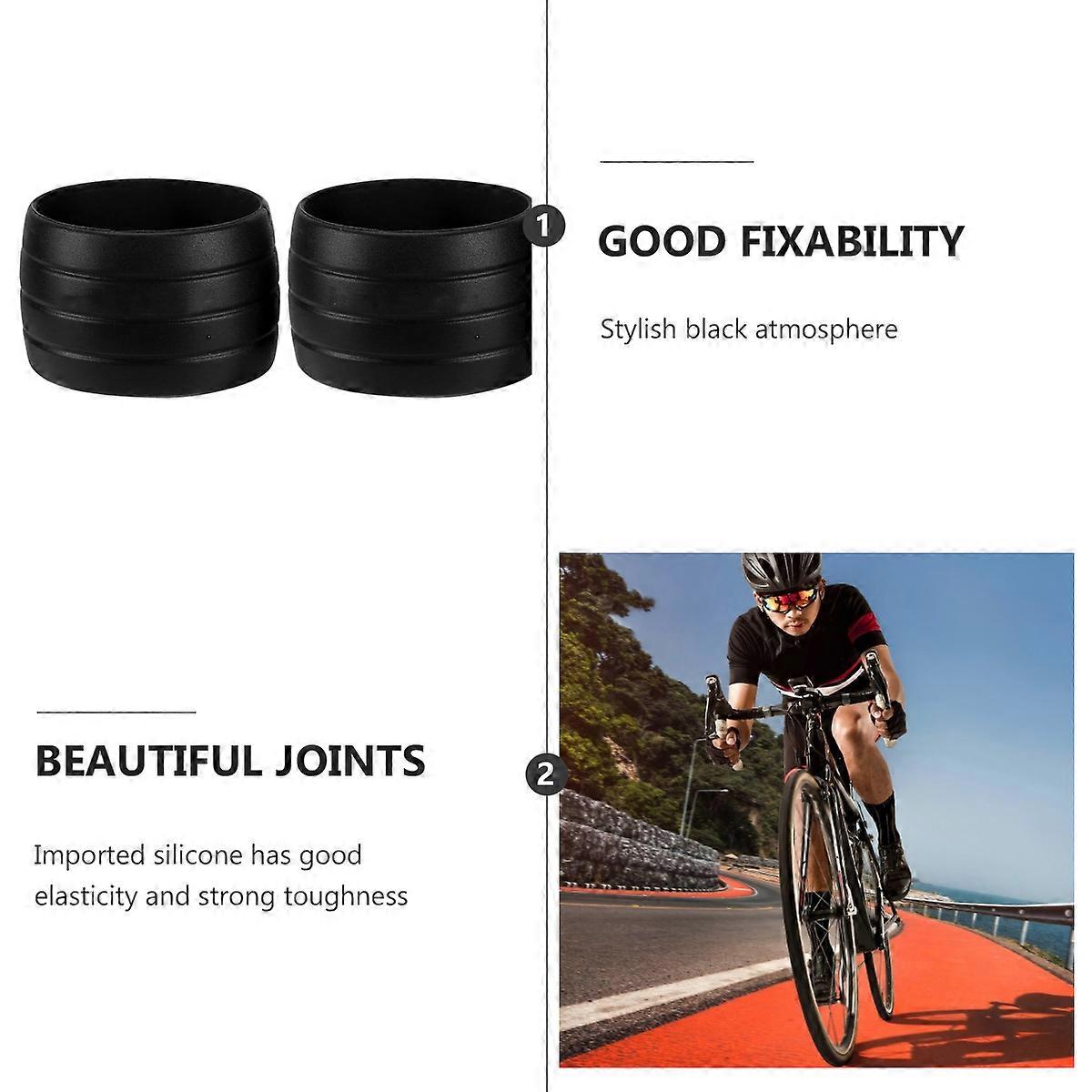 Non-Silicone Handlebar Tape Rings for Easy Installation and Durability